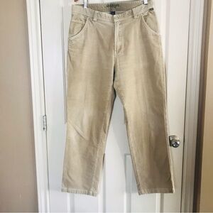 AIGLE INT. Corduroy Straight Leg Men’sPant Six Pocket Brown Size36/32